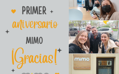 ¡Hoy es nuestro primer aniversario!