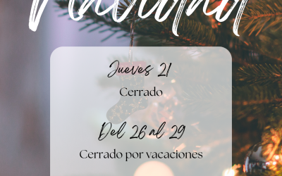 Horario Navidad 2023