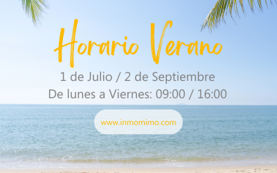 El 1 de julio ¡comenzamos con nuestro horario de verano!